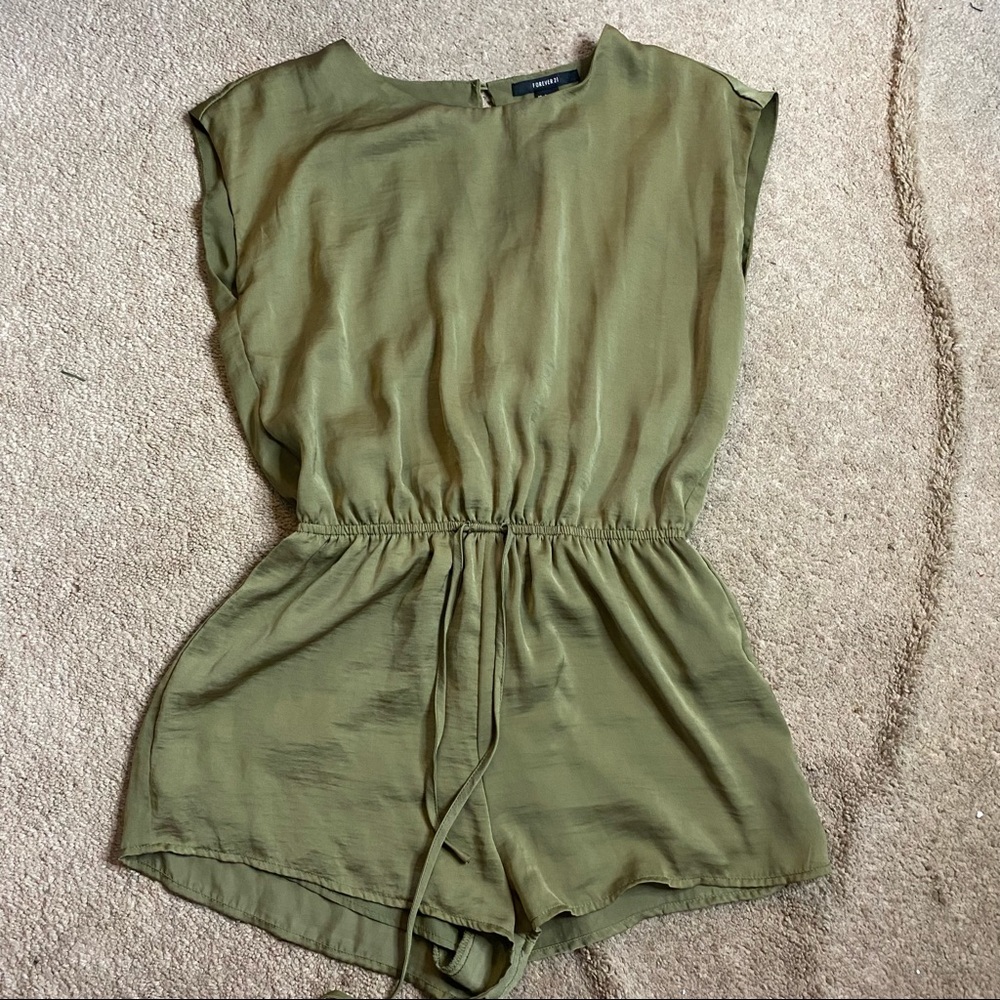 Olive Romper